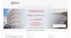 Desktop Screenshot of hotelsacratif.com